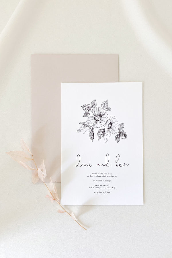 Dani Invitation Suite