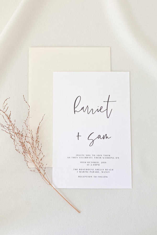 Harriet Invitation Suite