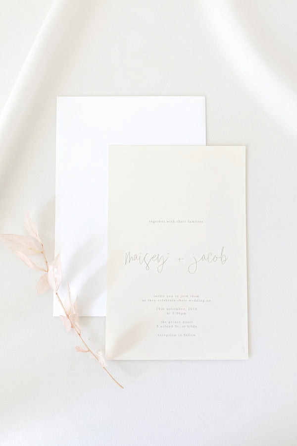 Maisey Invitation Suite