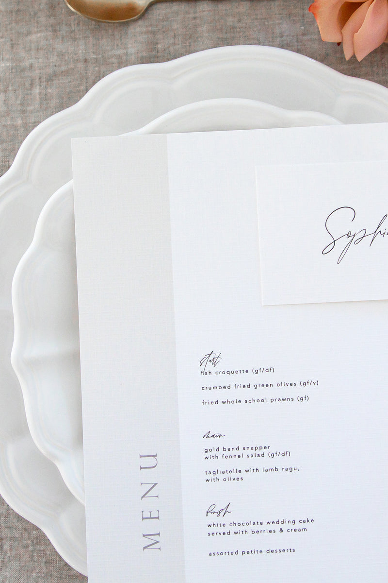 Sia Menu