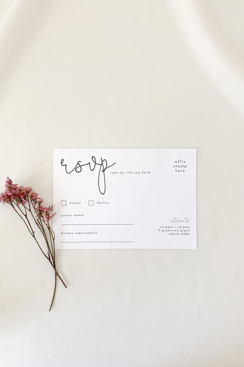 Olympia Invitation Suite