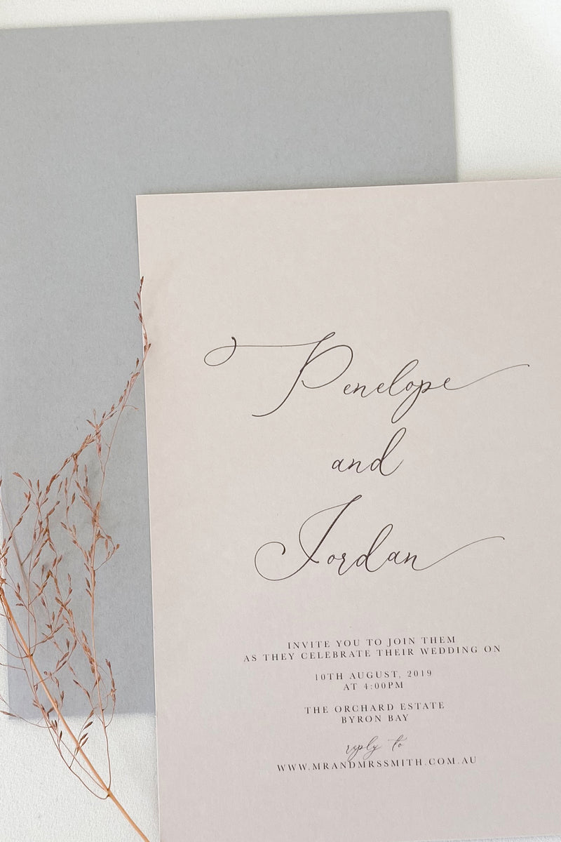 Penelope Invitation Suite
