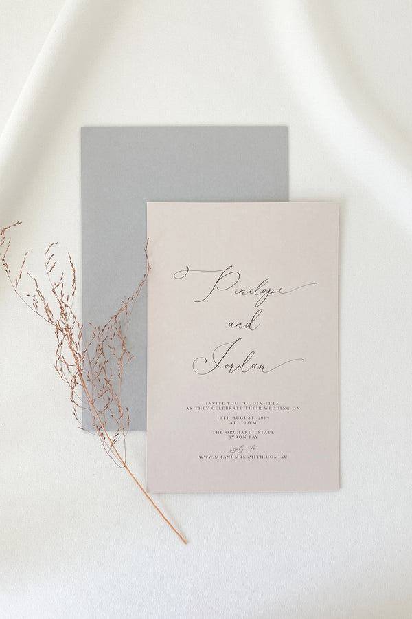 Penelope Invitation Suite
