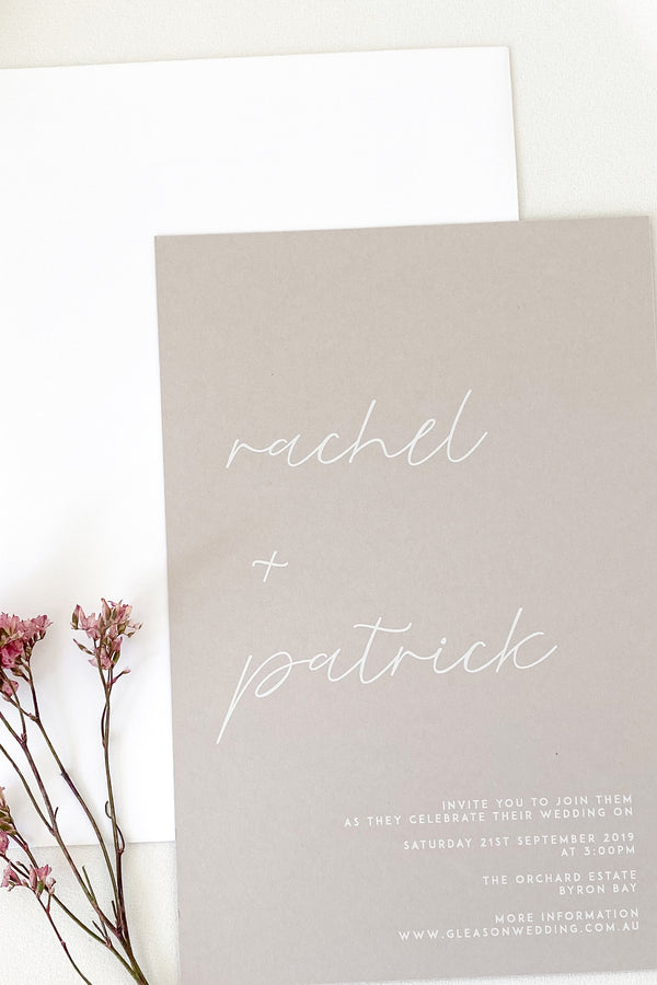 Rachel Invitation Suite