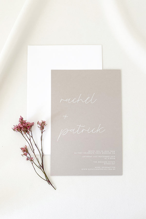 Rachel Invitation Suite