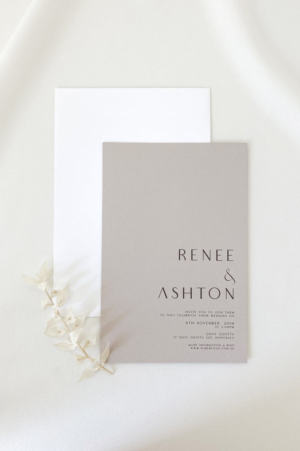 Renee Invitation Suite