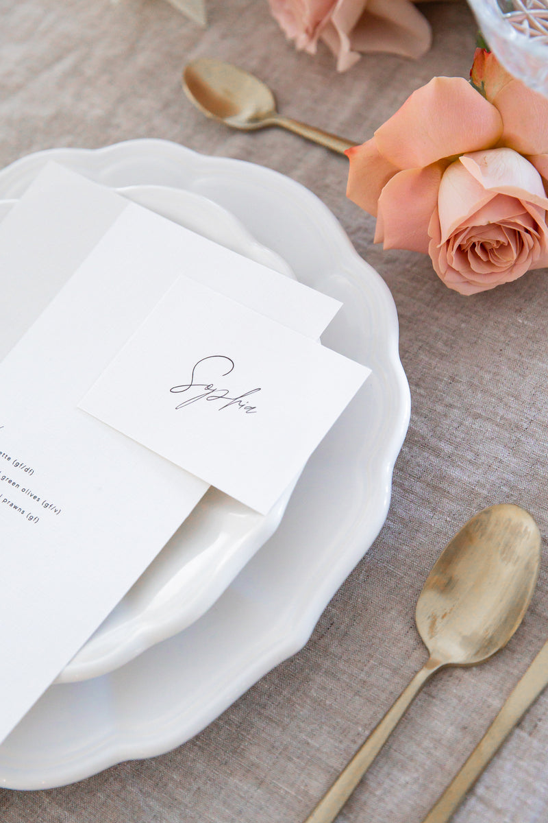 Sia Place Card